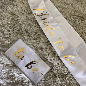 Bride To Be Sashes
